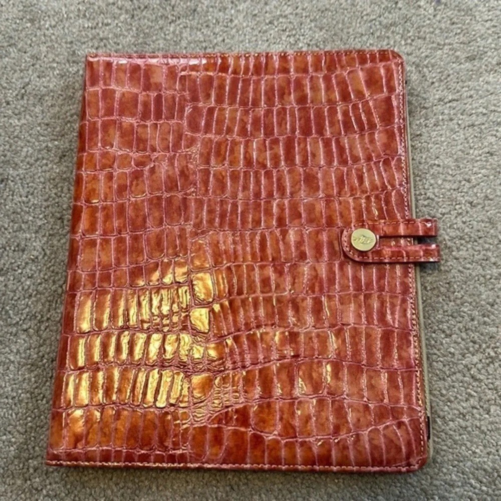 ABAS Leather IPad Case EUC